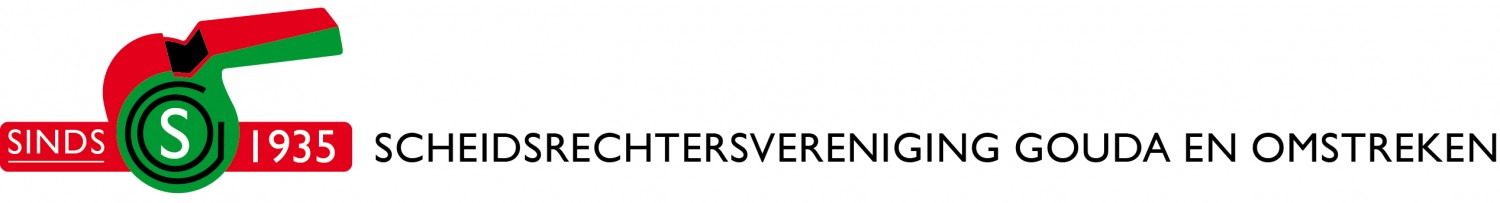 Scheidsrechtersvereniging Gouda en omstreken logo